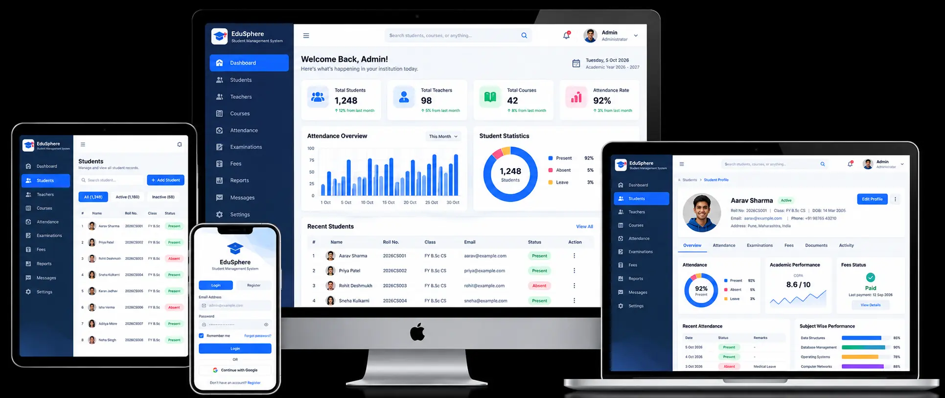 Student Management System (MERN Stack)