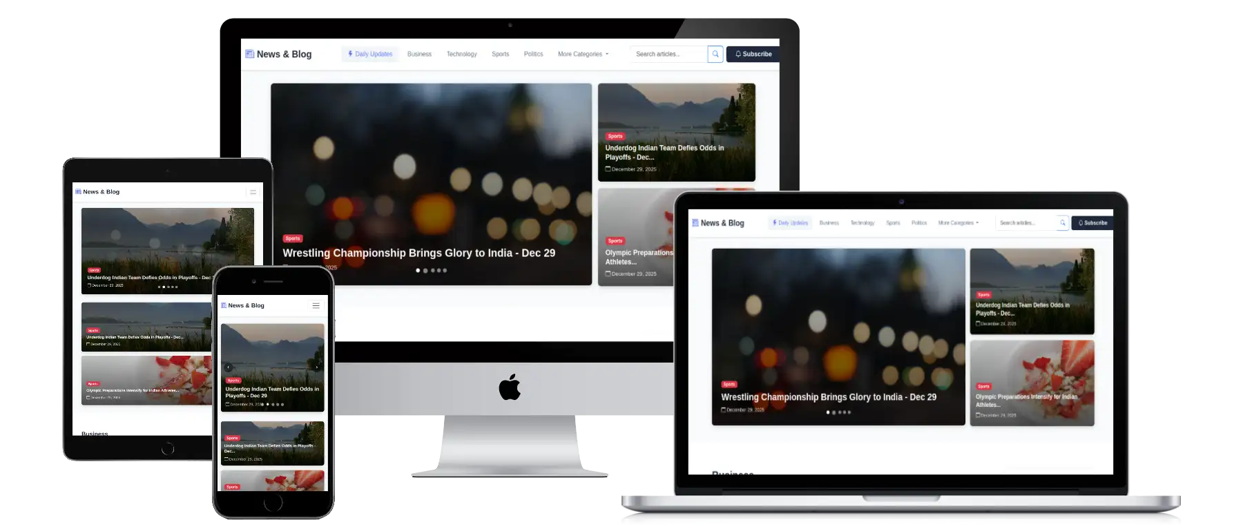 News & Blog Management System (AI-Powered CMS)