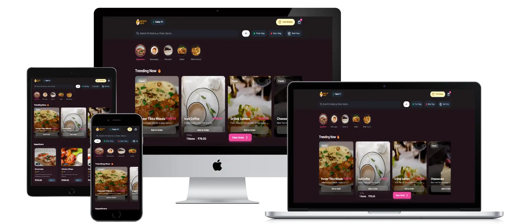 Restaurant Ordering & Management System